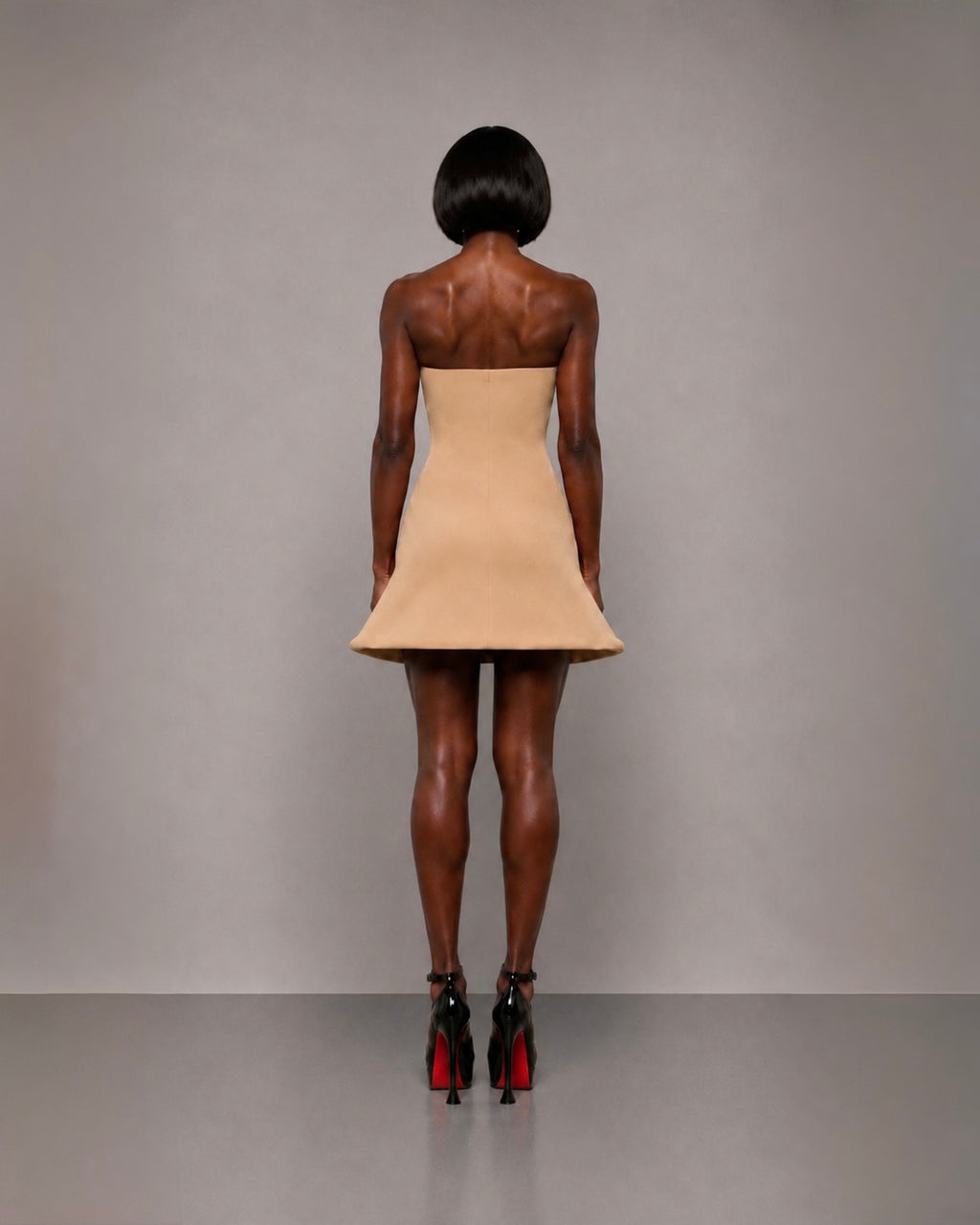 PROOVOC Bambole Dress - Ecru Spandex