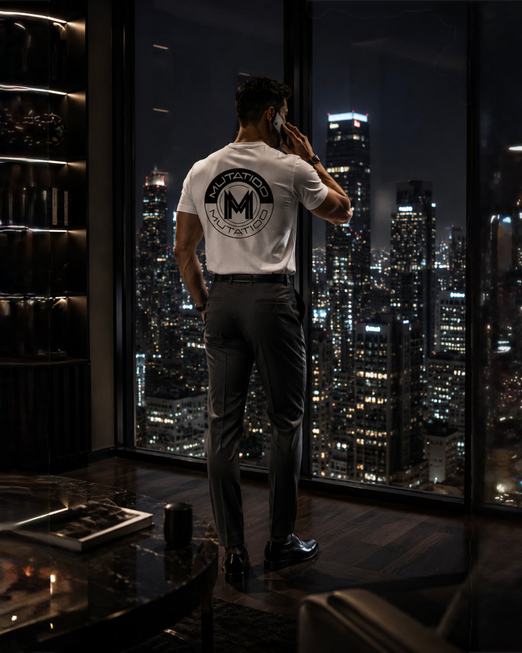 MUTATIOO — Become The Change White T-Shirt