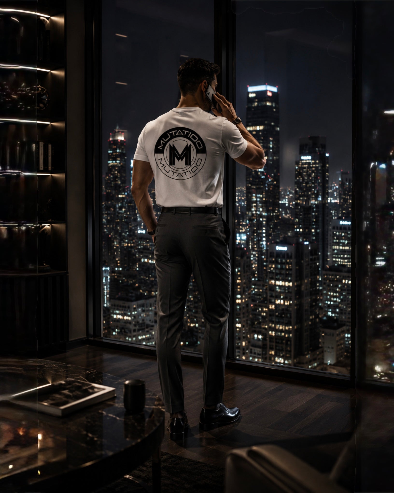 MUTATIOO — Become The Change White T-Shirt