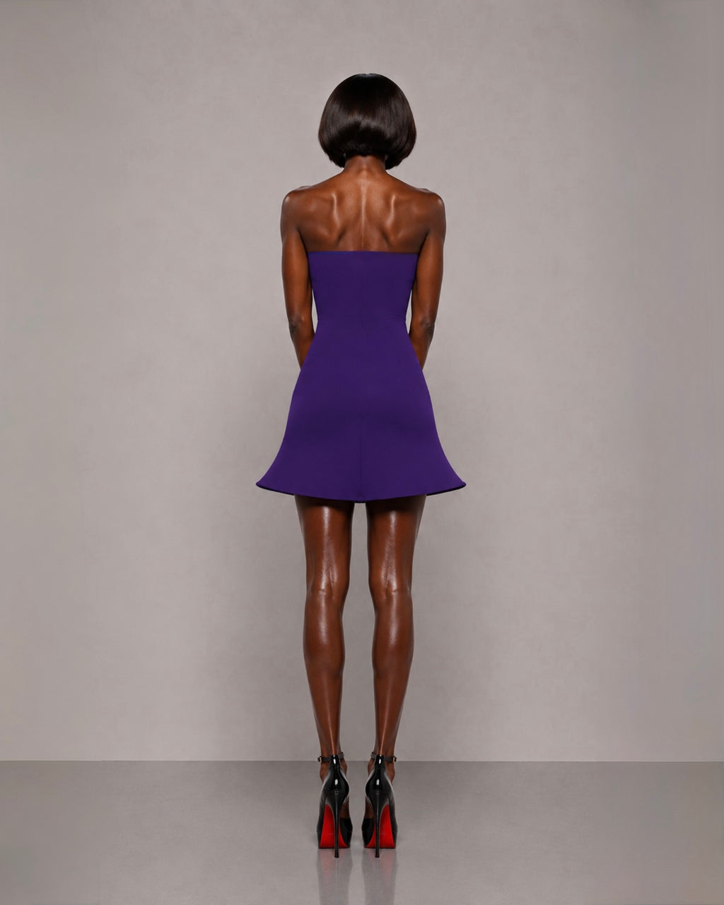 PROOVOC Bambole Dress - Violet Spandex
