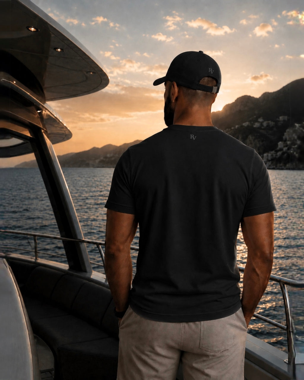 PROOVOC Club - T-Shirt Black / Graphite Logo
