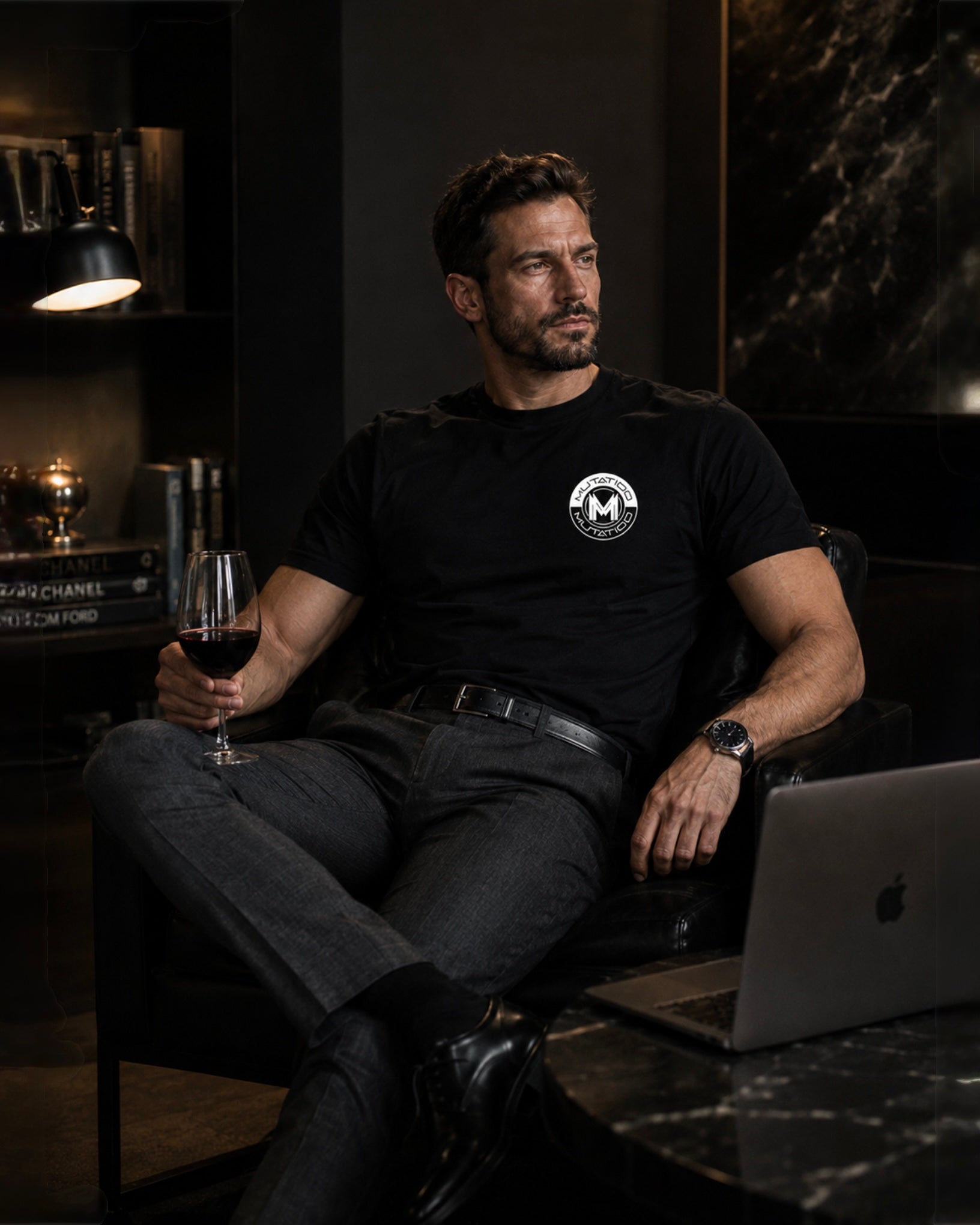 MUTATIOO — Become The Change Black T-Shirt