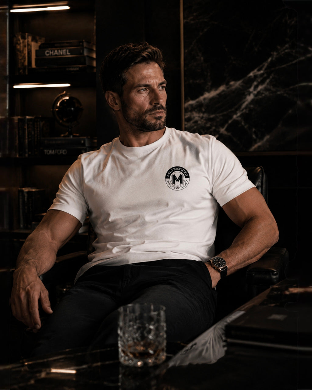 MUTATIOO — Become The Change White T-Shirt
