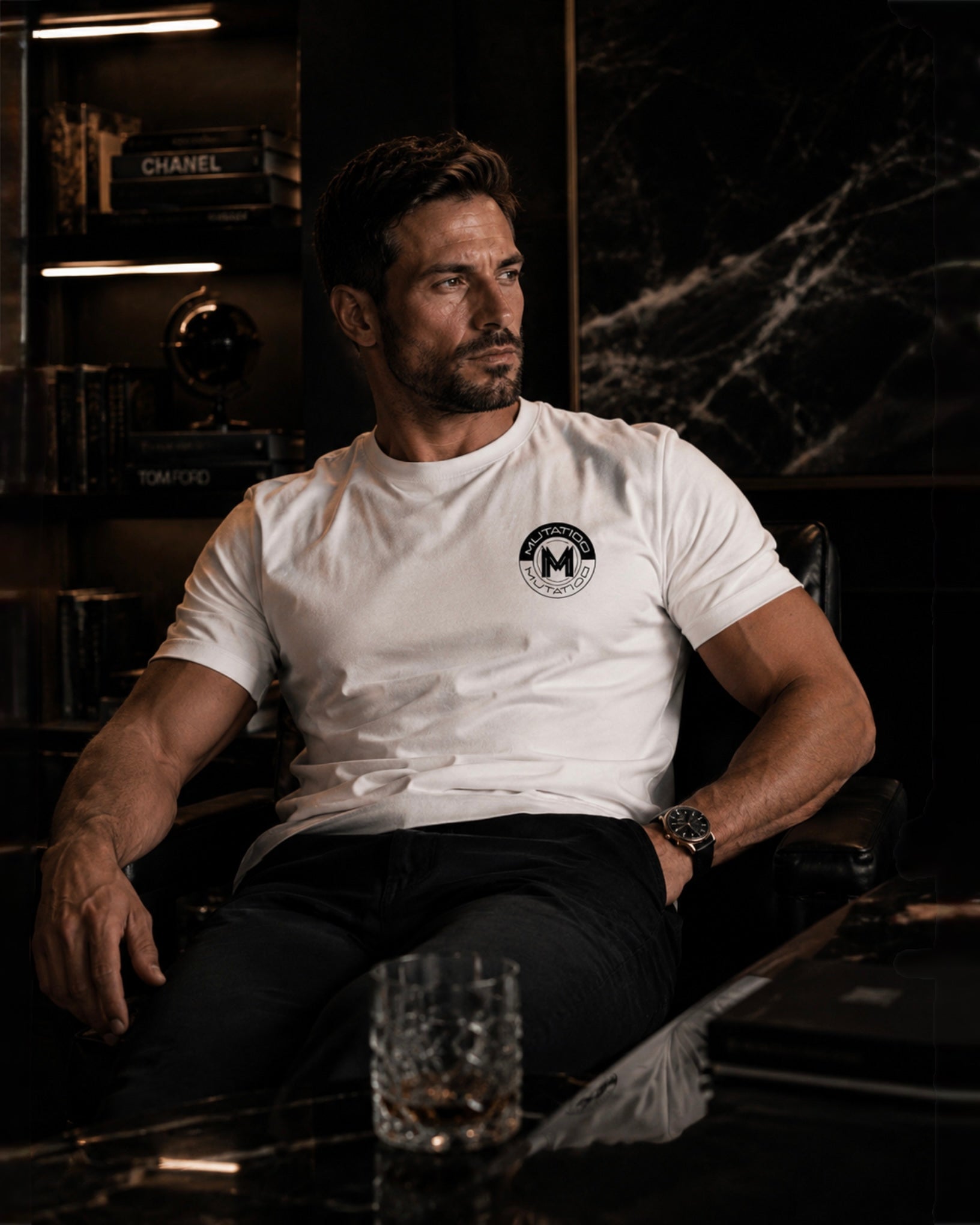 MUTATIOO — Become The Change White T-Shirt