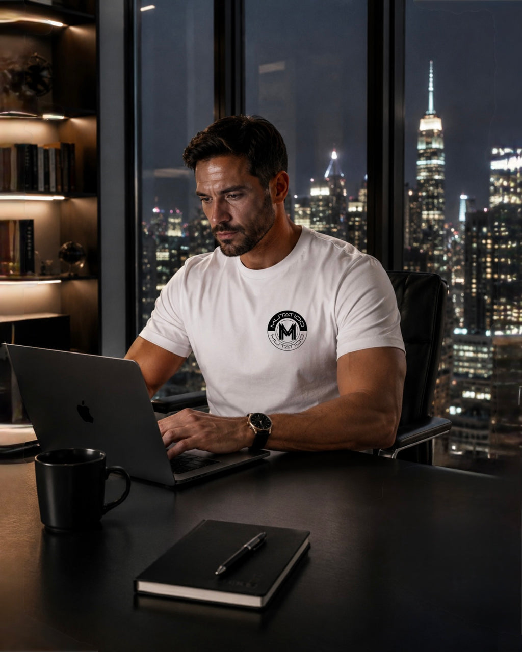 MUTATIOO — Become The Change White T-Shirt
