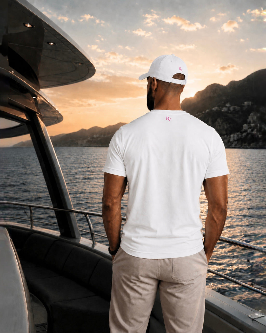 PROOVOC Club - T-Shirt White / Pink Logo