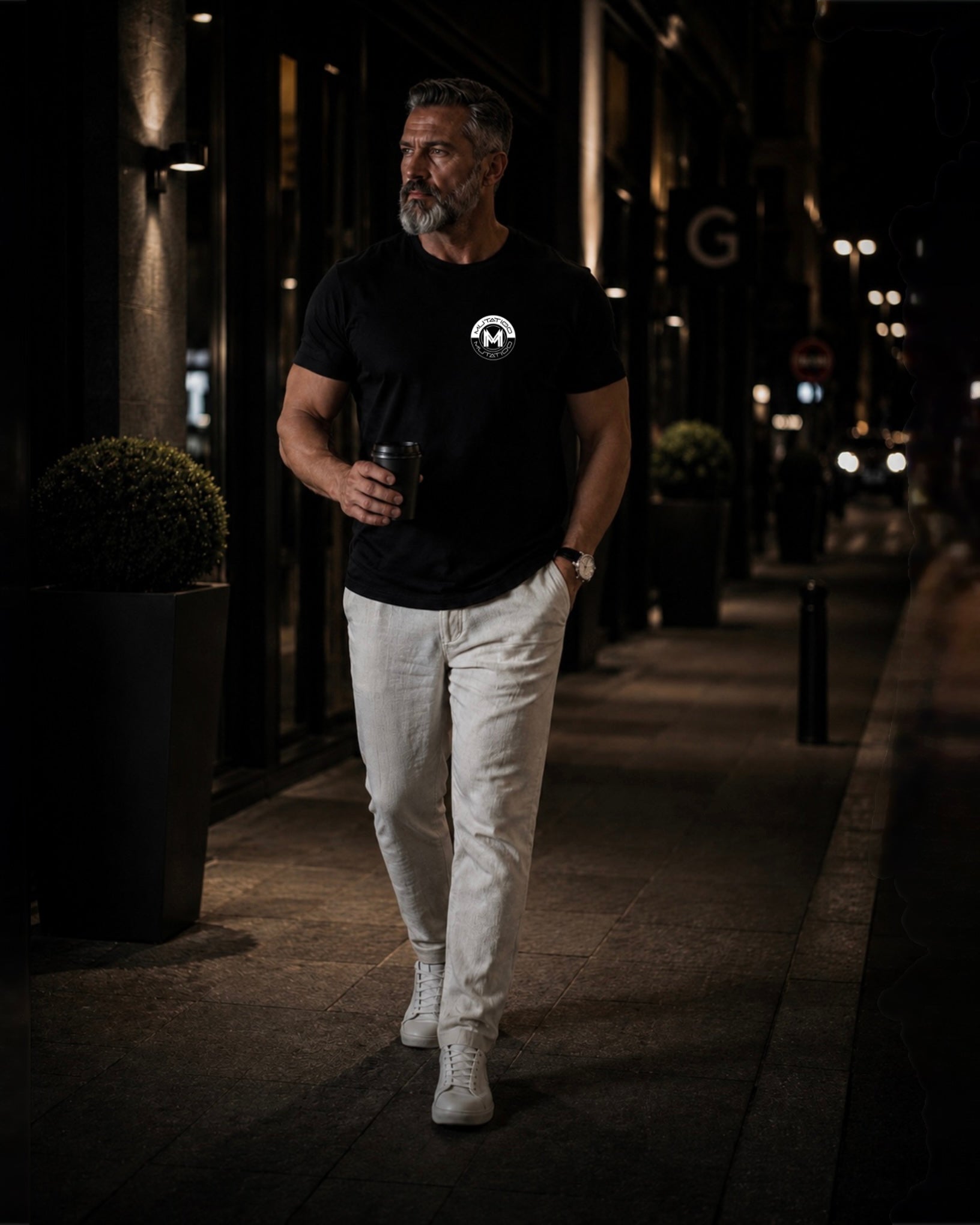 MUTATIOO — Become The Change Black T-Shirt