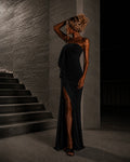 PROOVOC Onda Dress - Black Spandex