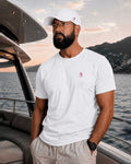 PROOVOC Club - T-Shirt White / Pink Logo