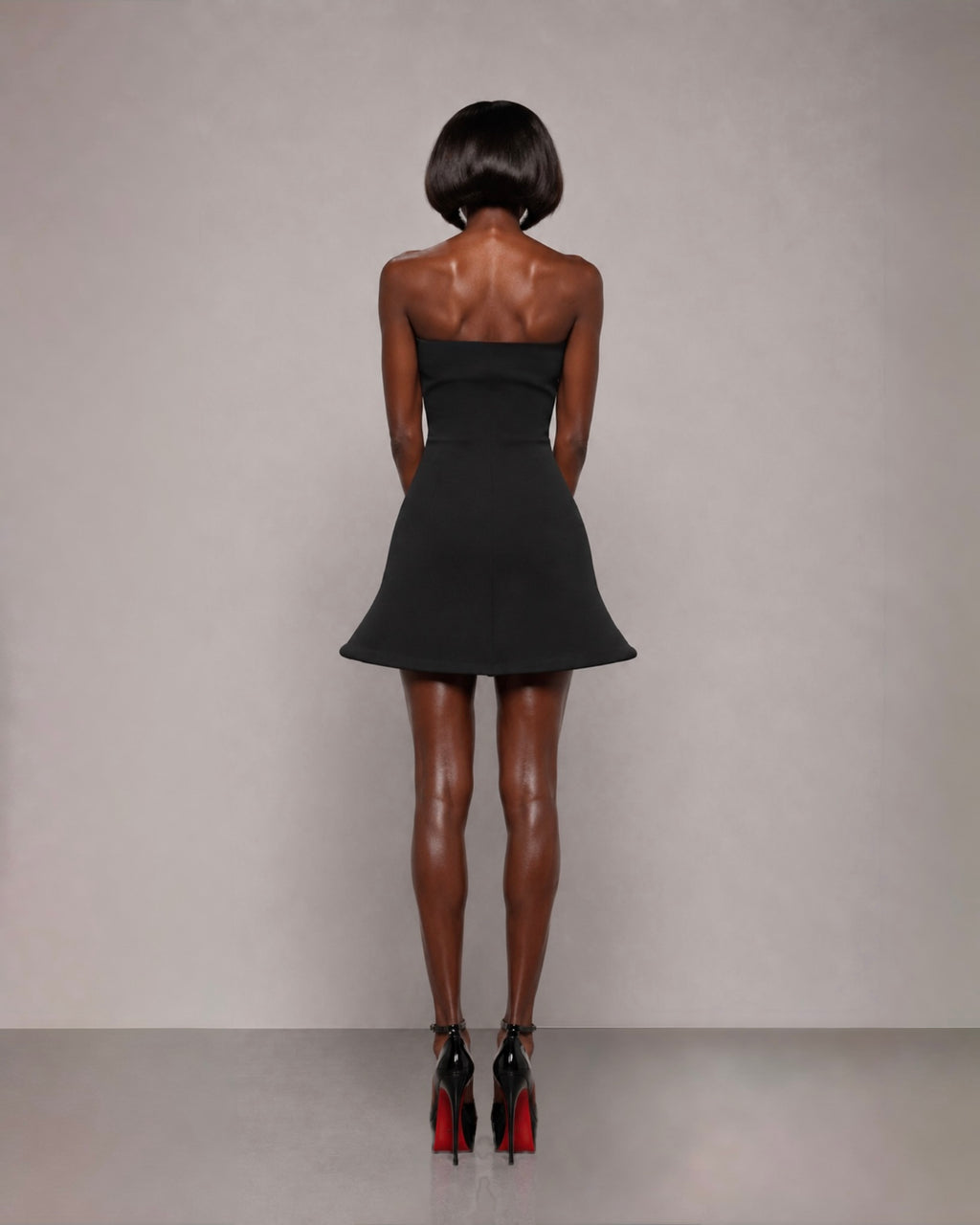 PROOVOC Bambole Dress - Black Spandex