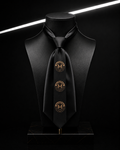 PROOVOC MUTATIOO Emblem — Mini Couture Tie ( Mini Krawat Couture) Obsidian Black