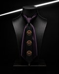 PROOVOC MUTATIOO Emblem — Mini Couture Tie ( Mini Krawat Couture) Obsidian Violet