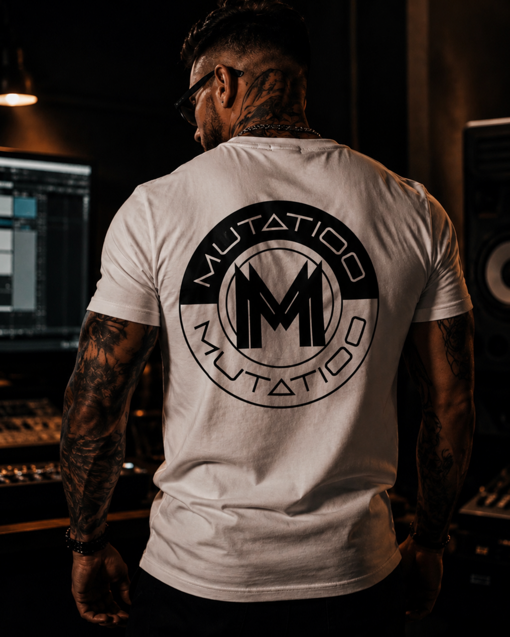 MUTATIOO — Become The Change White T-Shirt