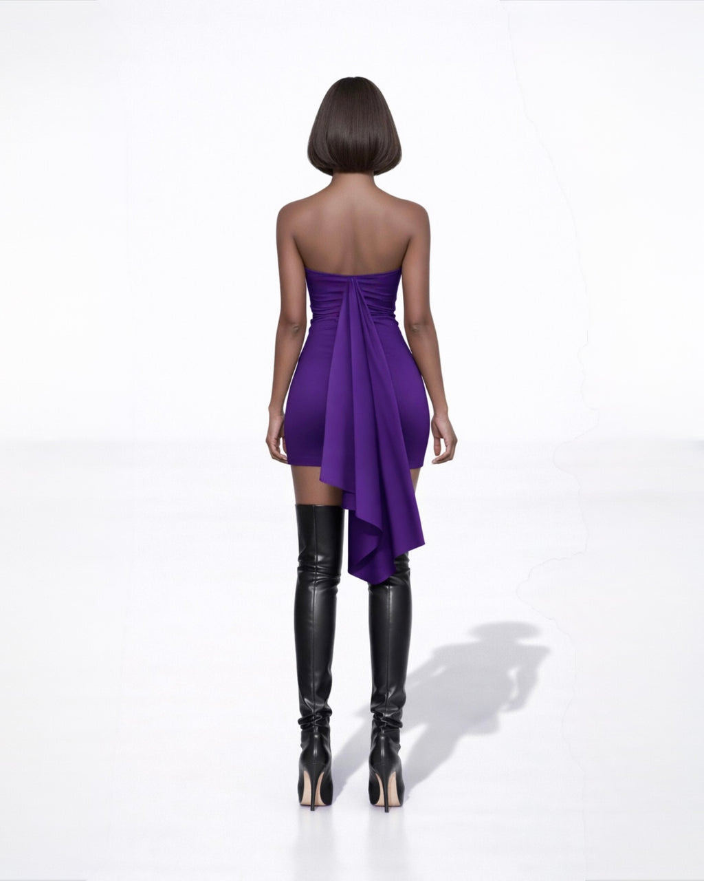 PROOVOC Bandeau Dress - Violet Dress
