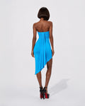 PROOVOC Liquid Dress - Azure Blue Spandex